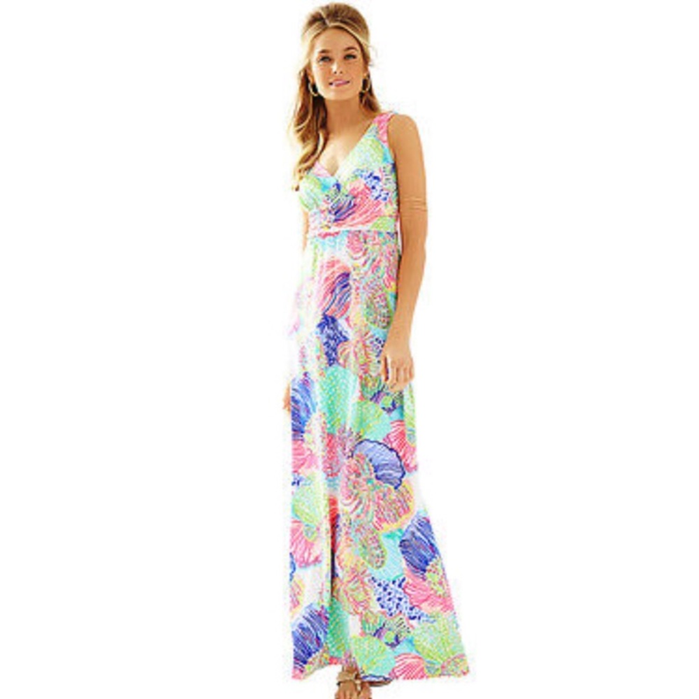 NWT Sloane Maxi Dress in Roar of the Seas